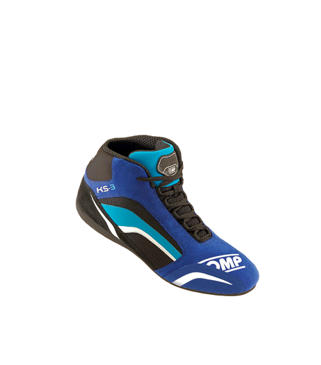 OMP-Schuhe KS3-blau-schwarz-weiss