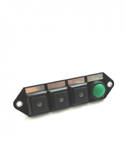 Cartek Schaltleiste Power Distributation Module PDM Switch Panel 4W-black plain start