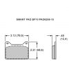 Wilwood Bremsklötze (4 Stück) Smart Pad BP10 PAD6208-10 Powerlite (7912)