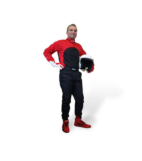 RRS Racing Line Overall Schwarz-Rot