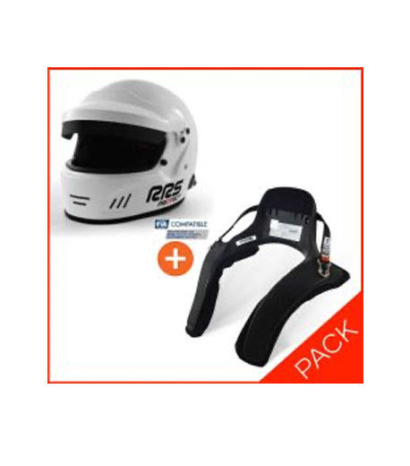 Pack Casque intégral PROTECT RALLY + Hans®