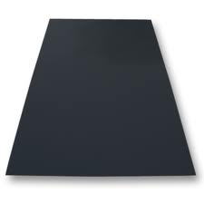 Kunststoffplatte PE schwarz 1mm 1m x 2m - Wohlgemuth Online Shop