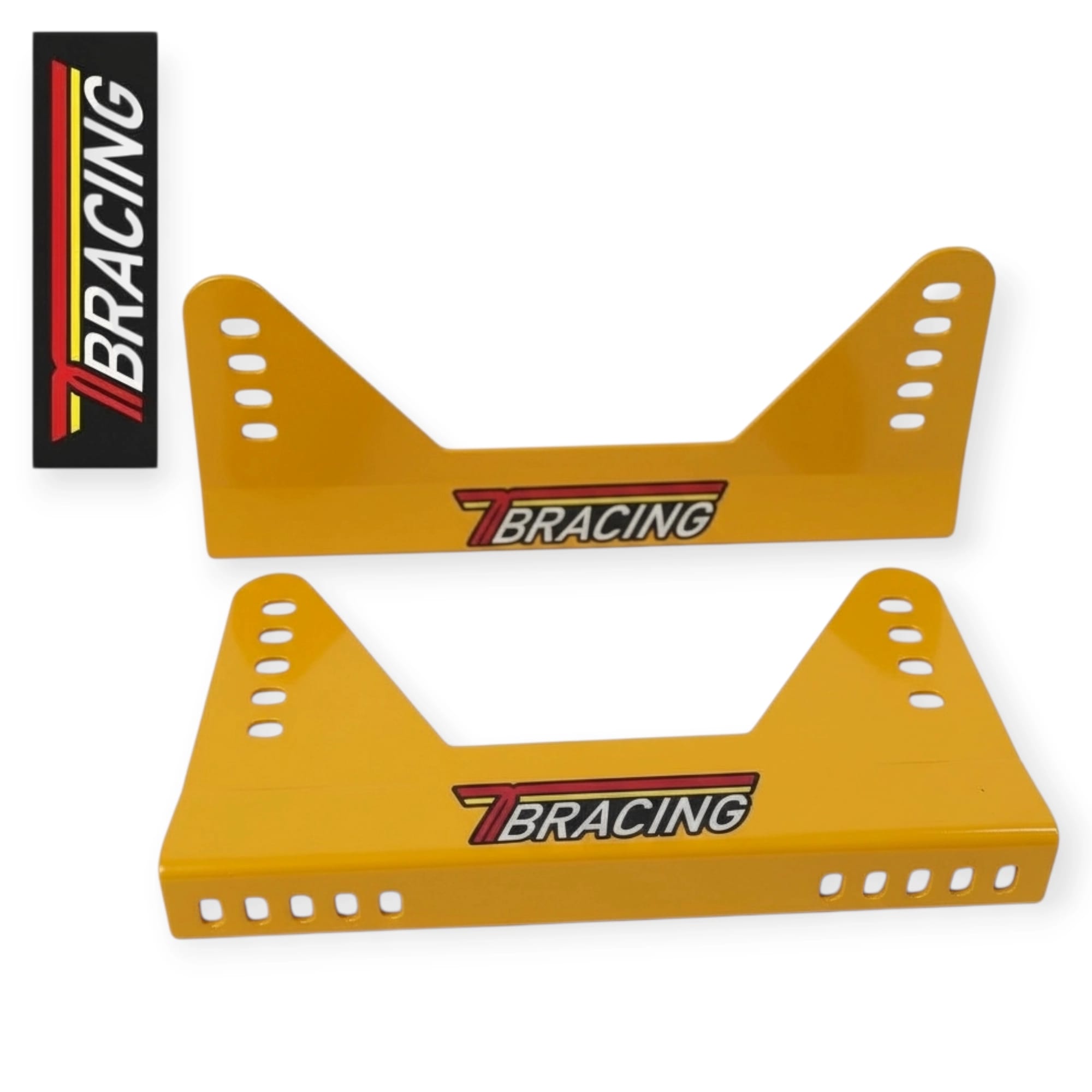 TBRACING Seitenkonsolen Gelb gemäß FIA Anhang J Art. 235.16