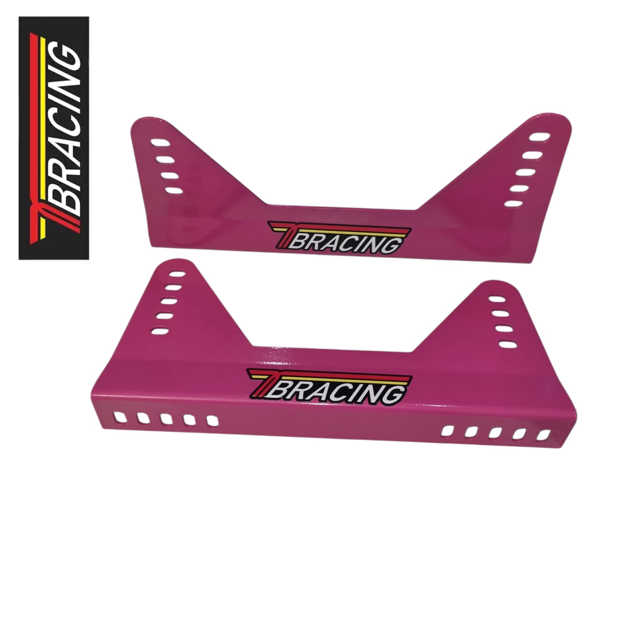 TBRACING Seitenkonsolen Pink gemäß FIA Anhang J Art. 235.16