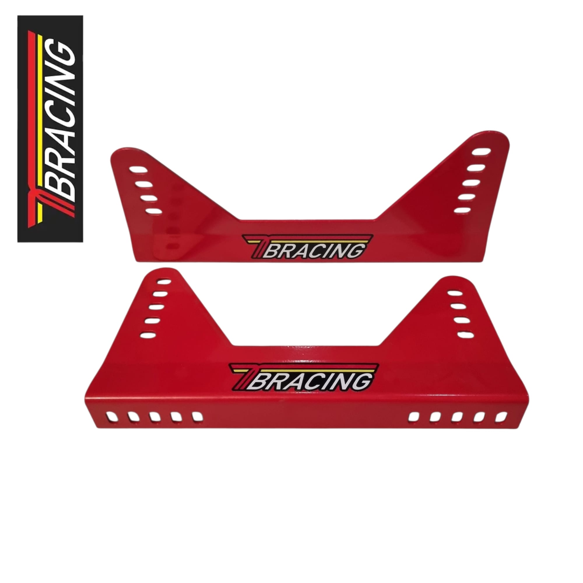 TBRACING Seitenkonsolen Rot gemäß FIA Anhang J Art. 235.16
