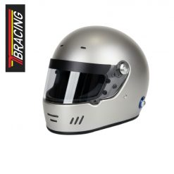 TBRACING Integral Helm FIA 8859-2015  silber