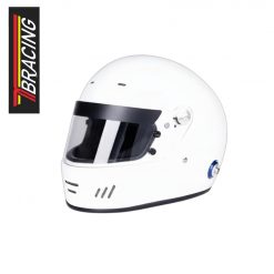 TBRACING Integralhelm FIA 8859-2015  Weiss