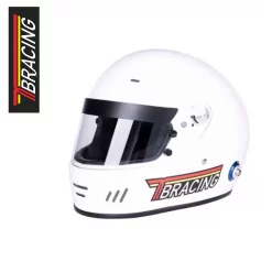 TBRACING Integralhelm FIA 8859-2015  Weiss