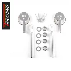 TBRACING Haubenhalter silber