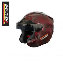 TBRACING Jet Helm GT FIA 8859-2024 Snell-SA2025 Red Carbon