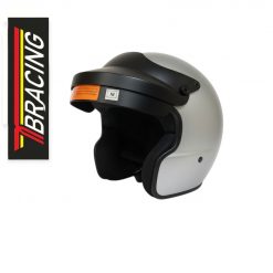 TBRACING Jet-helm FIA 8859-2015 Snell-SA2020 silber
